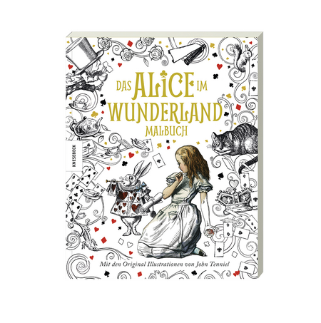 Das Alice im Wunderland Malbuch