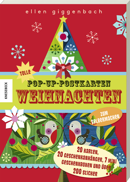Pop-up-Postkarten Weihnachten